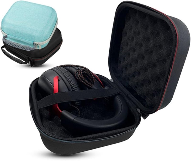 حقيبة حمل صلبة سوداء من إيفا لسماعات الرأس فوق الأذن HyperX Cloud III - Image 2